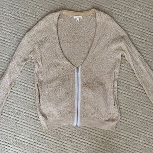 UO Silence + Noise Zip Sweater